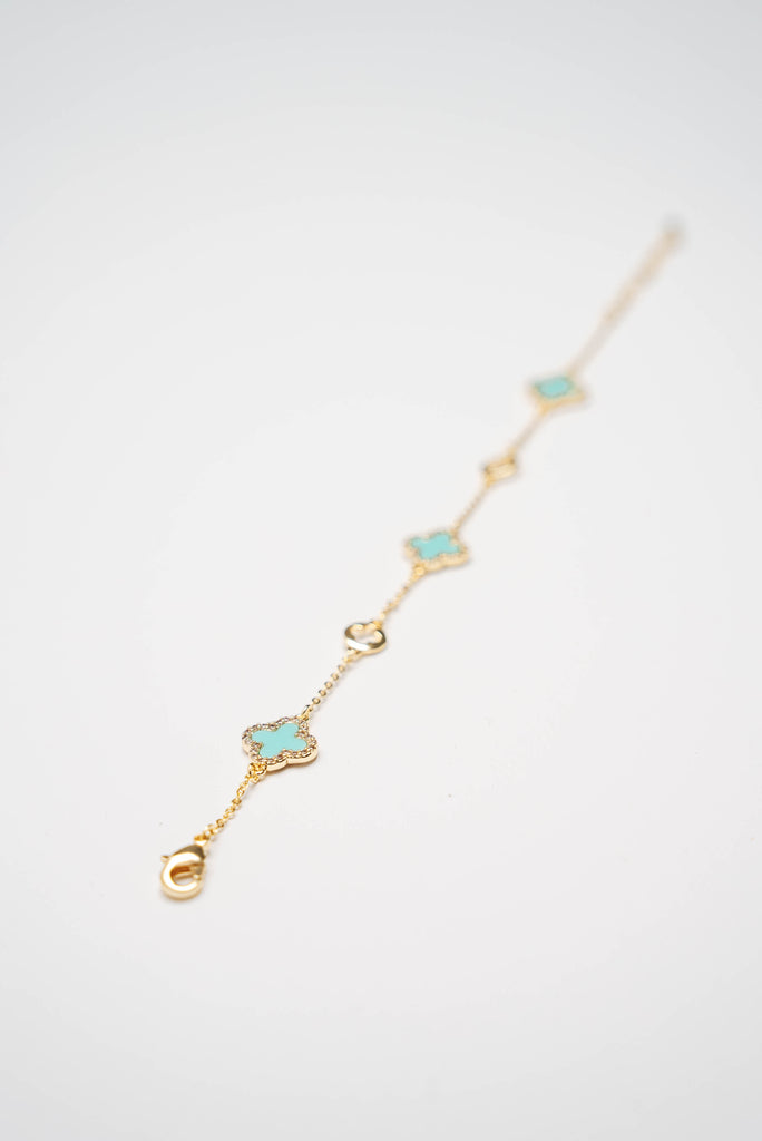 CLOVER MINT gold smalkā aproce