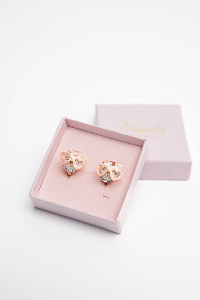 KAĶIS SIRSNIŅAS AUSKARI Rose Gold