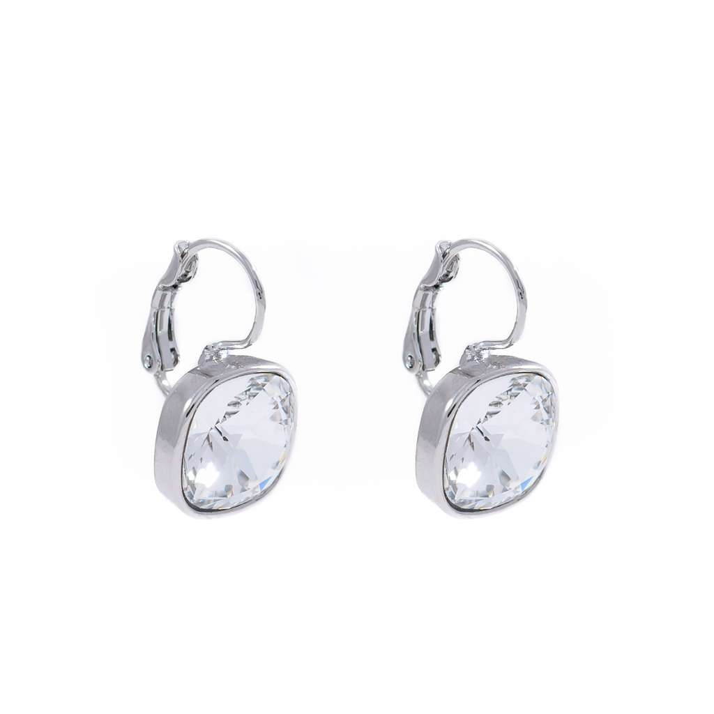 Mirdzošu kristālu "Crystal" auskari