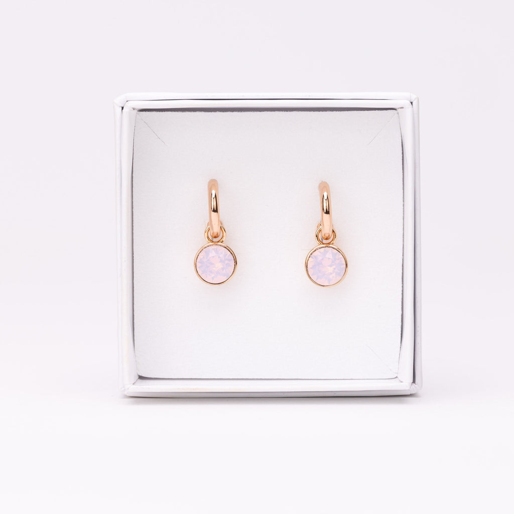 Auskari ESME Rose Water Opal + DĀVANA