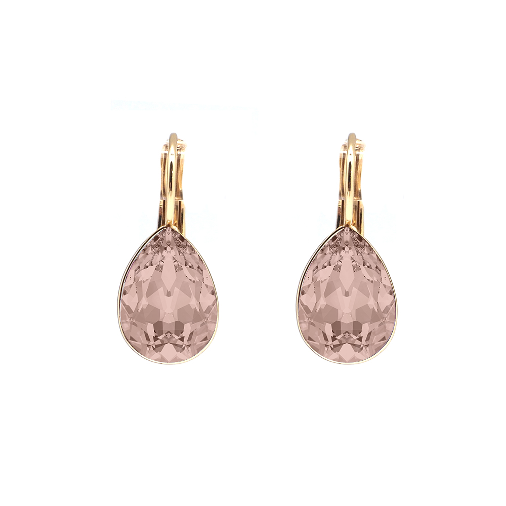 SW Elements kristāla VINTAGE ROSE lāsīšu auskari
